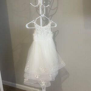 Alfred Angelo Ivory Floral Kids Dress Disney